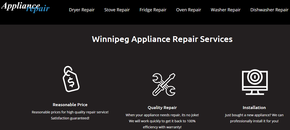 Mike's Quality Appliance Repair Winnipeg