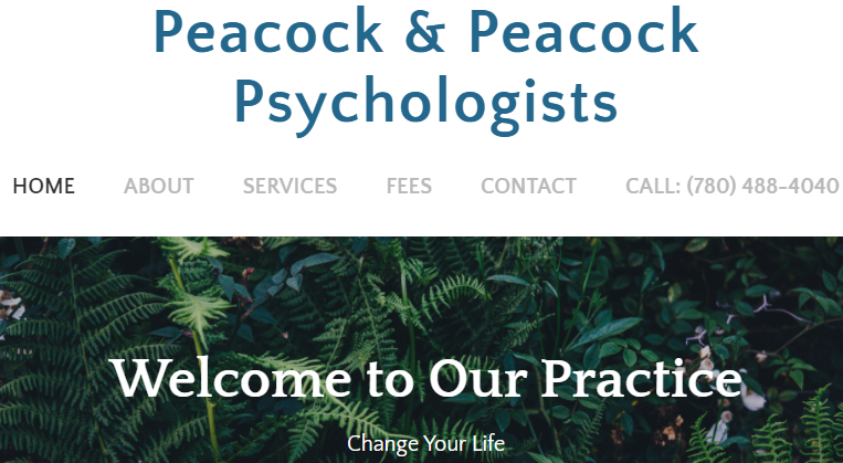 Peacock & Peacock Psychologues enregistrés