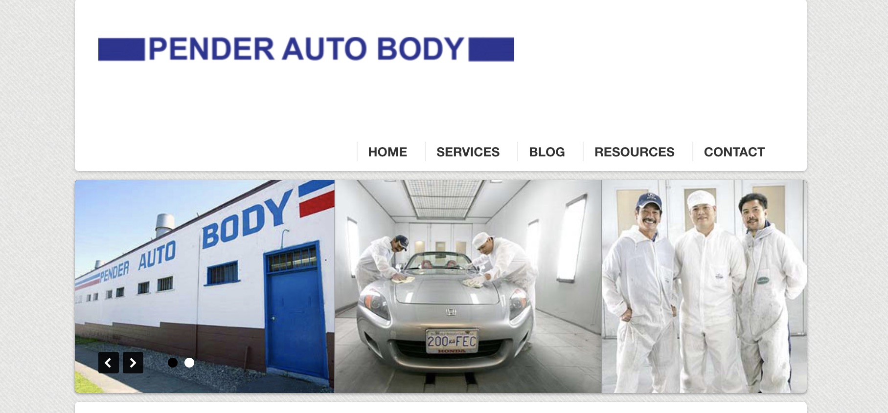Pender Auto Body Ltd