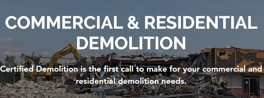 Certified Demolition