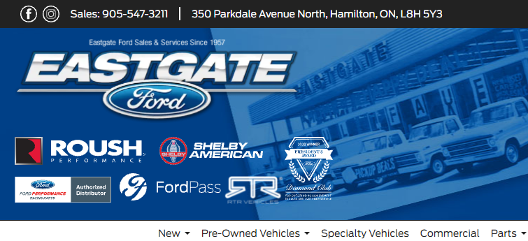 Eastgate Ford Sales