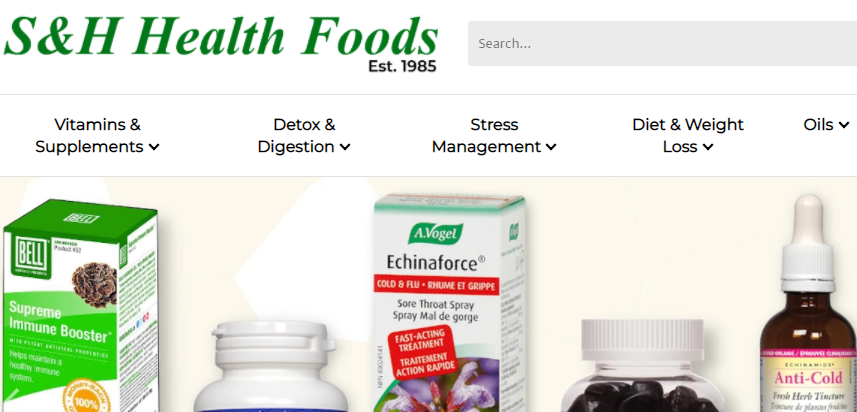 S & H Health Foods