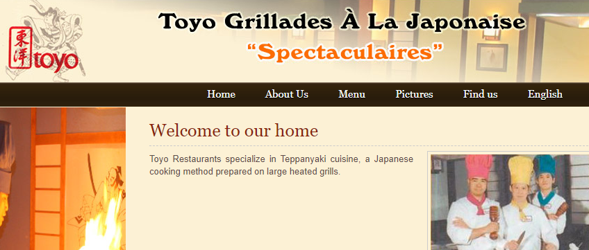 Steakhouse japonais Toyo